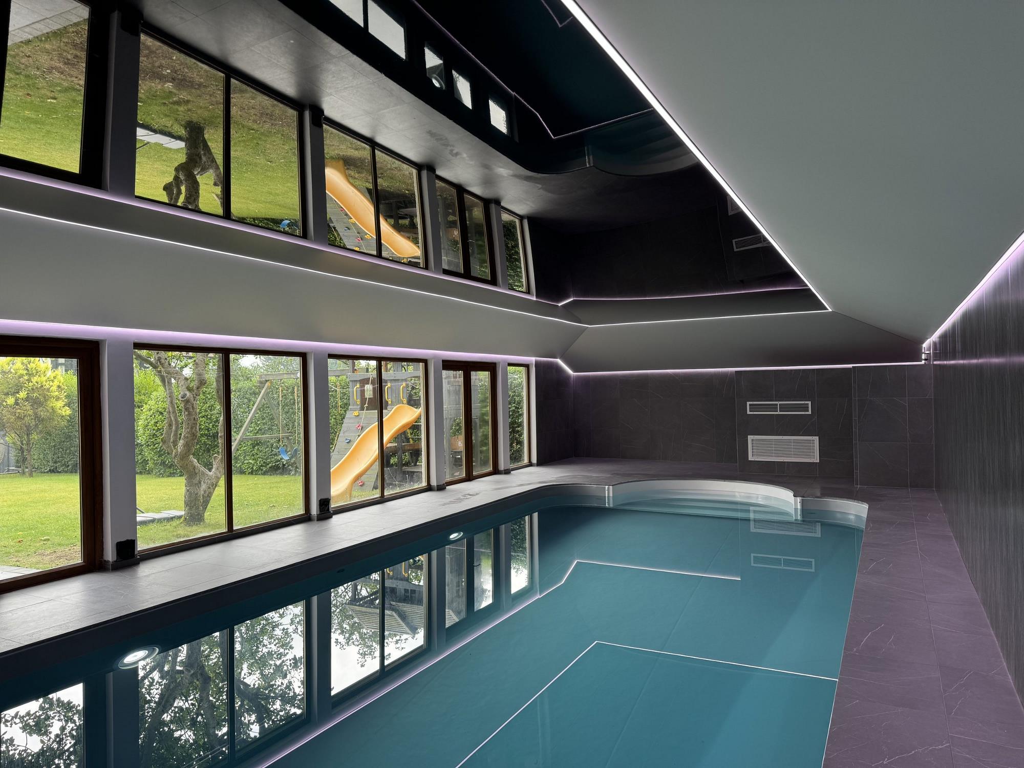 Stretch Ceilings with Hidden Lighting